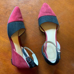 Franco Sarto Hamden d'Orsay Flat Sz 6.5